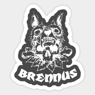 Brennus skull Sticker